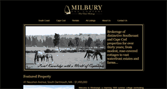 Desktop Screenshot of milburyre.com